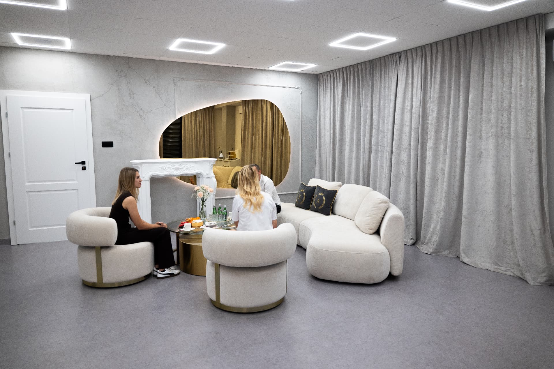 Strefa recepcji kliniki